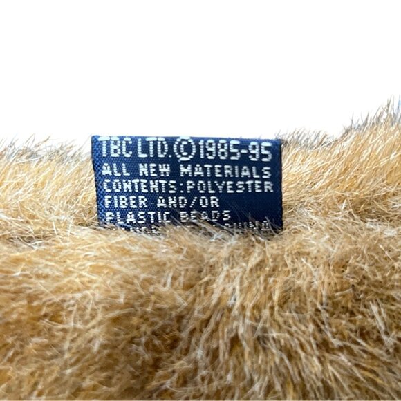 The BOYDS Teddy Bear 12" J.B. BEAN SERIES + Sweater & Bow 1995 Collectible - Picture 7 of 7